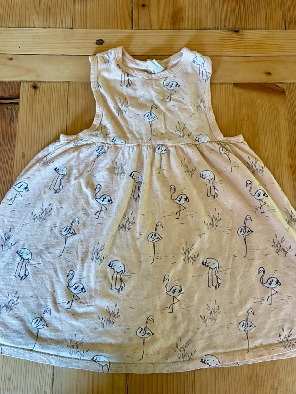 Rylee & Cru swan sundress, peach color, size 2/3